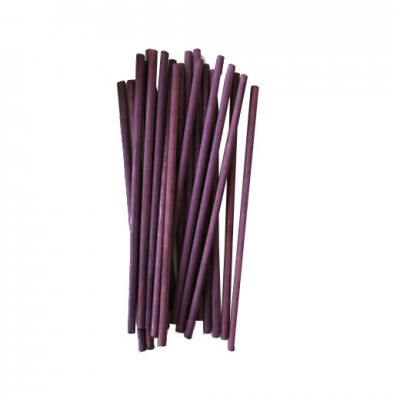 Eco Friendly Environmentally Degradable Colored 10cm wood round Diy Lollipop Sticks