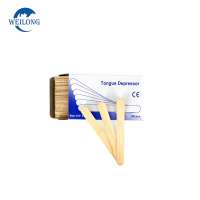 Medical use disposable adult/children wooden tongue depressor