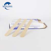 medical wooden tongue depressor for children